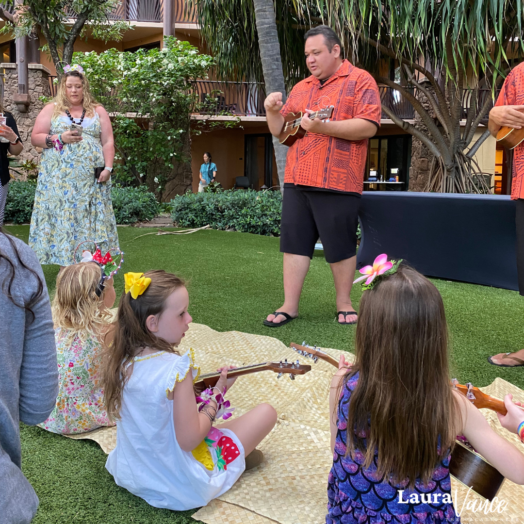 luau preshow activites