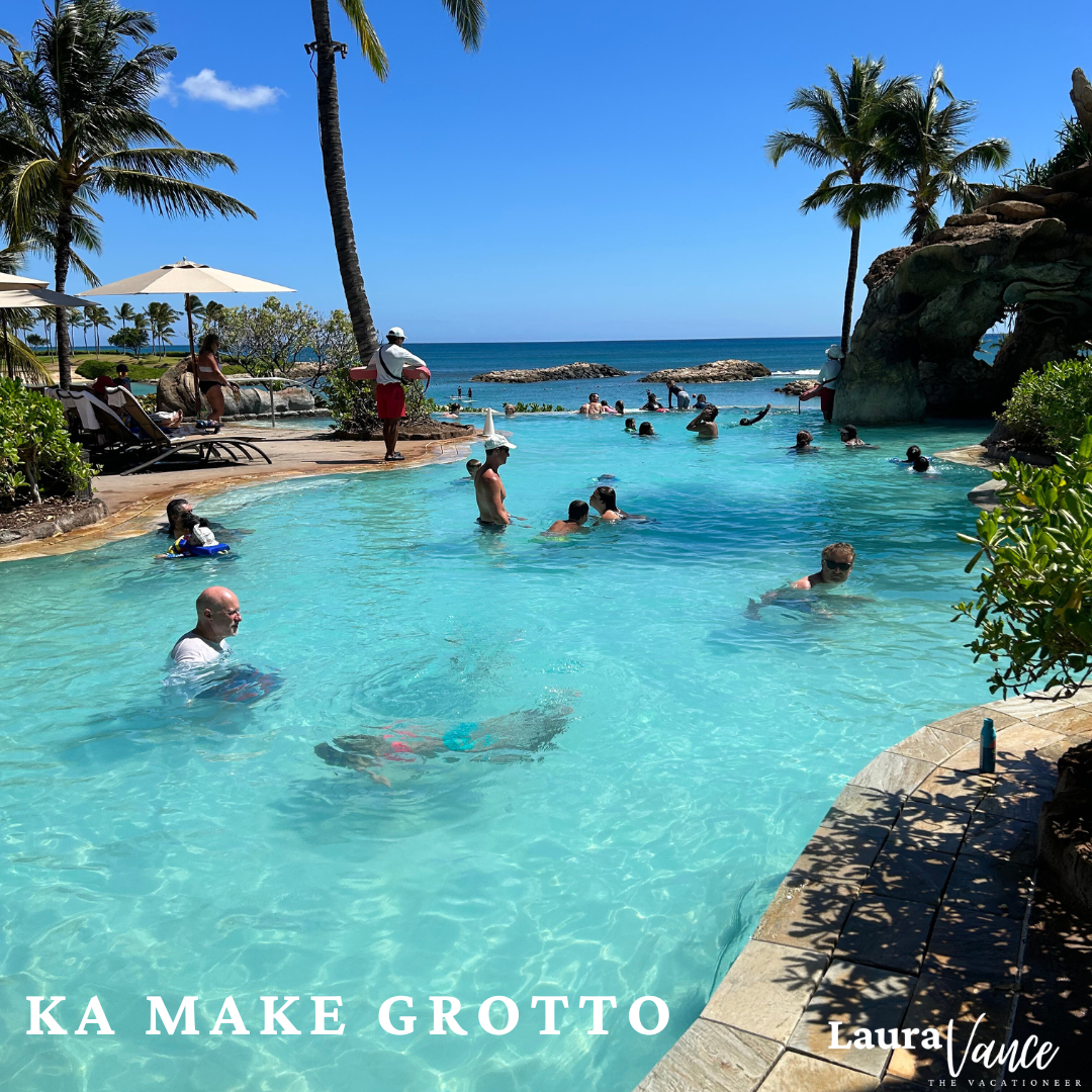 Ka Make Grotto at Disney' Aulani in Hawaii