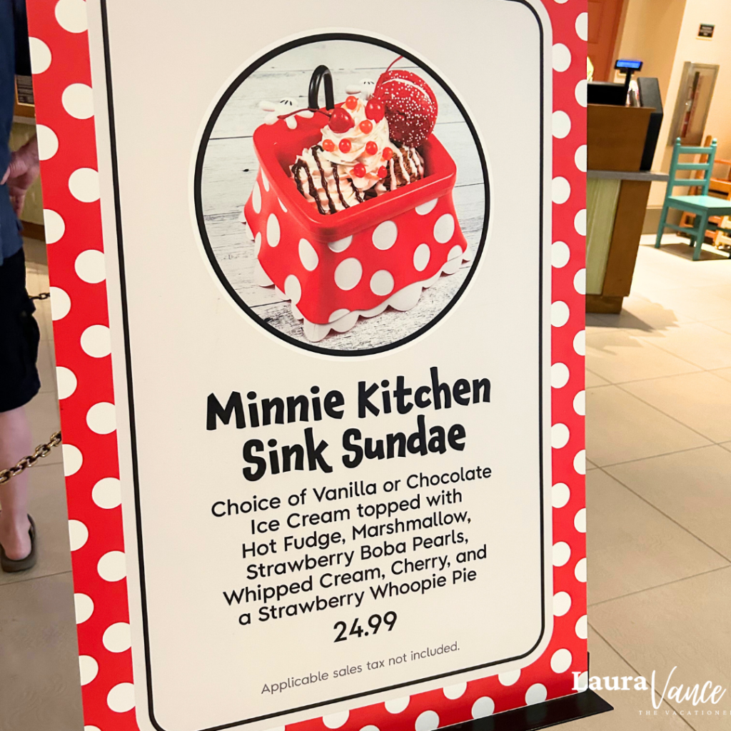 a photos of Minnie Kitchen Sink Sundae